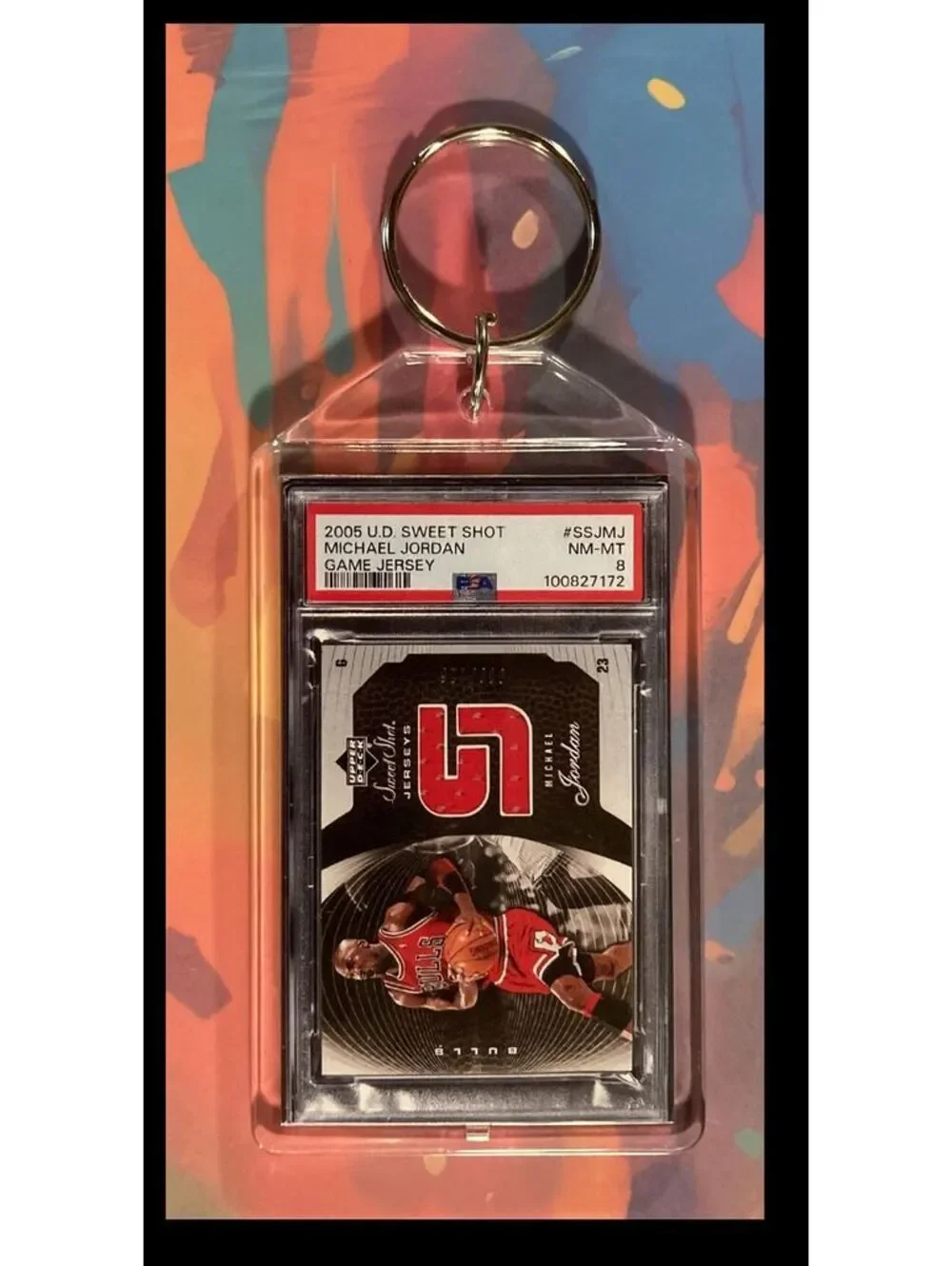 2998 Michael Jordan 2005 Upper Deck Sweet Shot Jersey